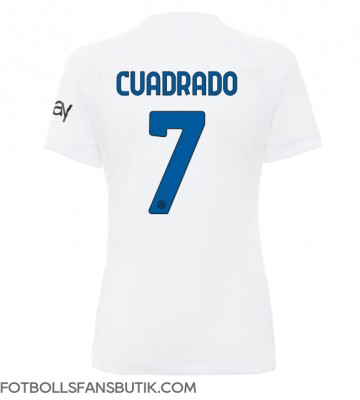 Inter Milan Juan Cuadrado #7 Replika Bortatröja Damer 2023-24 Kortärmad